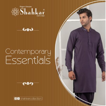 shahkar men's wear Contemporary essential