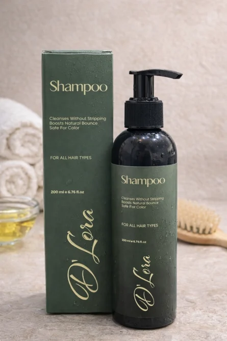 D’Lora Shampoo – Gentle Cleansing Shampoo for All Hair Types